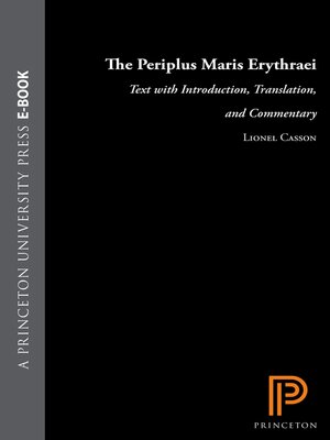 cover image of The Periplus Maris Erythraei